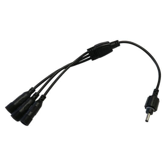 Nero Trade Napájací kábel LED diód - 1x jednokolík / 3x jednokolík, 30 cm