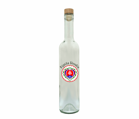 B. Bohemian Fľaša 0,50 l PIJATIKA SLOVAKIA stredná