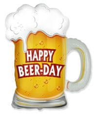 Fóliový balónik pivo - Happy Beer day - 69 cm