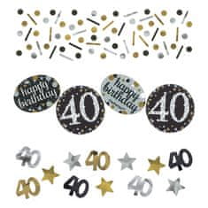 Amscan Konfety na párty - oslava 40. narodenín