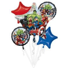 Amscan Fóliové balóniky súprava 5 ks Avengers