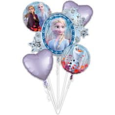 Amscan Fóliové balóniky súprava 5 ks Frozen 2