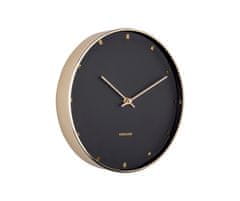 Karlsson Dizajnové nástenné hodiny KA5776BK 27cm