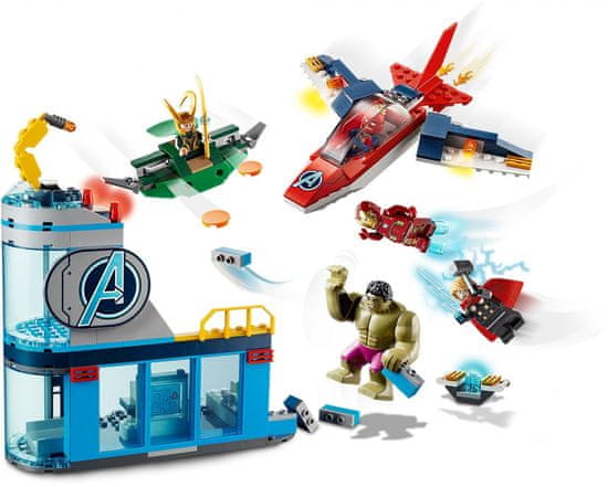 LEGO Super Heroes 76152 Avengers – Lokiho hnev