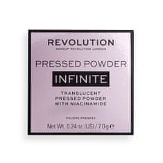 Makeup Revolution Transparentný lisovaný púder Infinite univerzálny odtieň (Translucent Pressed Powder) 7 g
