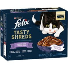 Felix FANTASTIC Tasty Shreds multipack lahodný výber v šťave 72x80 g