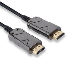 PremiumCord Ultra High Speed HDMI 2.1 optický fiber kábel 8K @ 60 Hz, pozlátené 10 m kphdm21x10