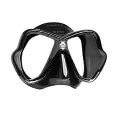 Mares Maska X-VISION LIQUID SKIN, čierny silikón/Čierna