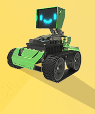 Robobloq Arduino programovateľný tank s displejom a snímačmi
