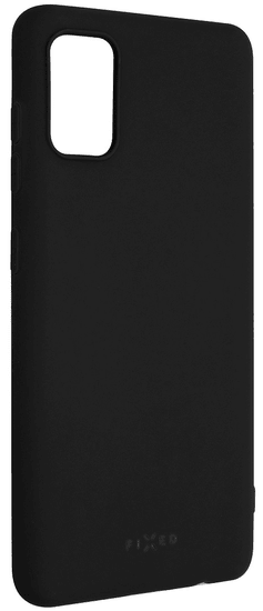 FIXED Zadný pogumovaný kryt Story pre Samsung Galaxy A41, čierna FIXST-528-BK