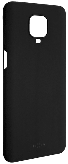 FIXED Zadný pogumovaný kryt Story pre Xiaomi Redmi Note 9 Pro, čierny FIXST-531-BK