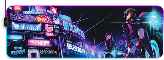 SteelSeries QcK Prism CS: GO Neon Rider Edition, XL (63809)