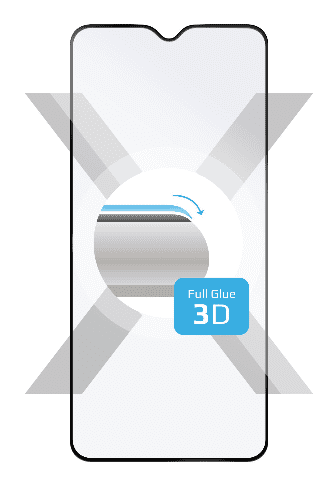 FIXED Ochranné tvrdené sklo 3D Full-Cover pre Samsung Galaxy S10 Lite, s lepením cez celý displej, čierne FIXG3D-488-BK