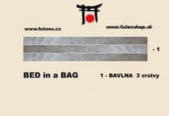 futons.cz BED in a BAG (zrolovaná posteľ), 90x200