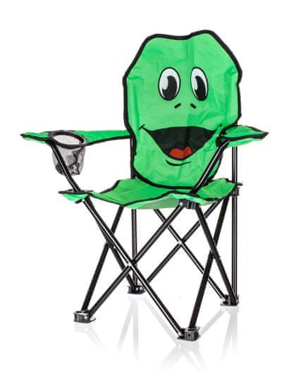 Happy Green Kreslo detské, dekor žaba (8591022395752)