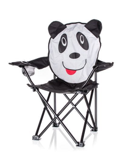 Happy Green Detské skladacie kreslo Panda