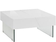 Danish Style Konferenčný stolík Puna, 75 cm, biela