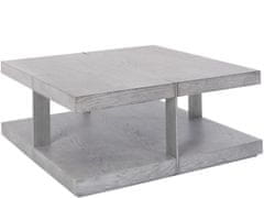 Danish Style Konferenčný stolík Veranzo, 100 cm, strieborná