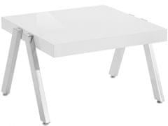 Danish Style Konferenčný stolík Sera, 66 cm, biela