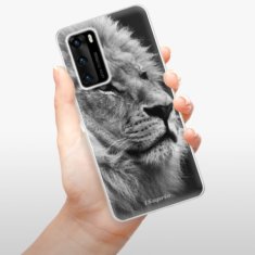iSaprio Silikónové puzdro - Lion 10 pre Huawei P40