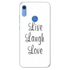 iSaprio Silikónové puzdro - Live Laugh Love pre Huawei Y6s