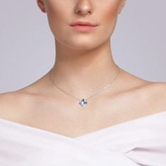 Preciosa Strieborný náhrdelník Optica 6141 58
