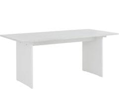 Danish Style Jedálenský stôl Morgen, 180 cm, biela