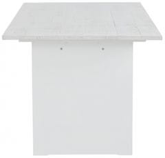Danish Style Jedálenský stôl Morgen, 180 cm, biela