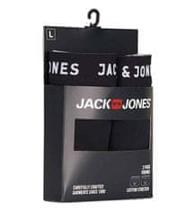 Jack&Jones 2 PACK - pánske boxerky JACJON 12138235 Black (veľkosť L)