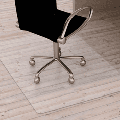 KONDELA Ochranná podložka pod stoličku, transparentná, 100x70 cm, 0, 5 mm, ELLIE NEW TYP 1