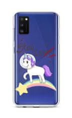 TopQ Kryt Samsung A41 silikón Stay Unicorn 49841