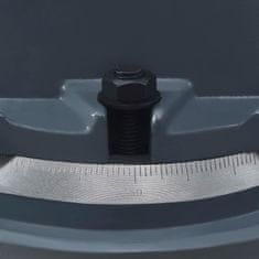 Vidaxl Otočný strojový zverák liatina 85 mm