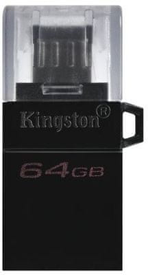 Duálny flash disk fleška Kingston DataTraveler microDuo 3.0 G2 64GB