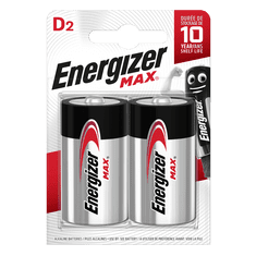 HJ Batéria LR20/D ENERGIZER MAX 2ks (blister)