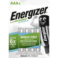 HJ Batéria AAA/HR03 800mAh ENERGIZER EXTREME 4ks (blister)