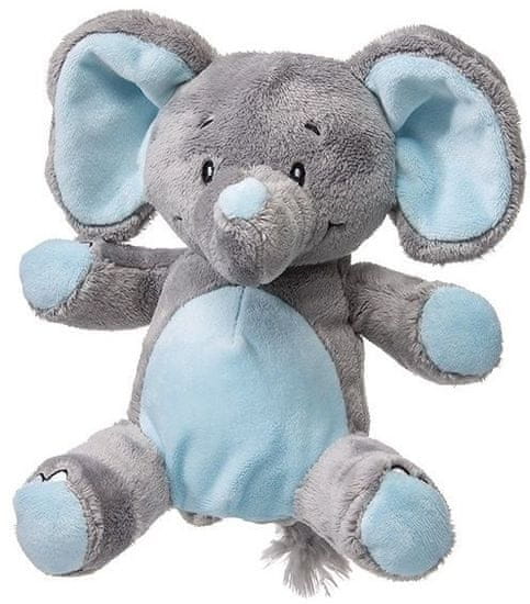 My Teddy Môj prvý slon plyšák - modrá