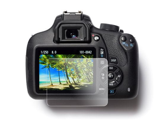 Easycover ochranné sklo na displej pro Nikon D600/D610/D7100/D7200/D800/D810/D850 (GSPND7200) - zánovné