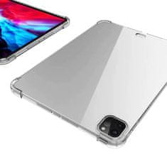 MG Slim Case Ultra Thin silikónový kryt na iPad Pro 12.9'' 2018 / 2019 / 2020, priesvitný