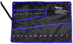 GEKO Plátený obal na kľúče 25-dielny 6-32 mm