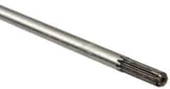 GEKO Prevodový hriadeľ na krovinorez dĺžka 153 cm priemer 8 mm 9-zubový