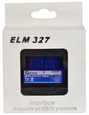 GEKO Autodiagnostika ELM 327 rozhranie OBD II bluetooth