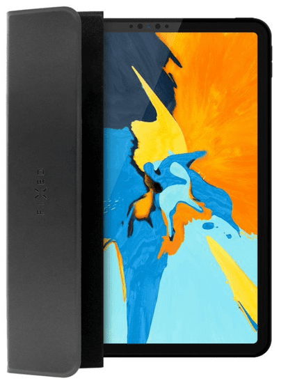 FIXED Puzdro Padcover pre Apple iPad Mini 5 (2019)/Mini 4 so stojanom, podpora Sleep and Wake, temná šedá FIXPC-271-DG