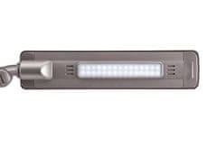 MAUL Stolná lampa "Pure", šedá, LED, USB, nastaviteľná