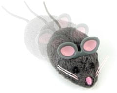 Robotická myš sivá