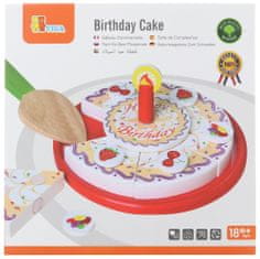 Viga Drevené krájanie narodeninovej torty