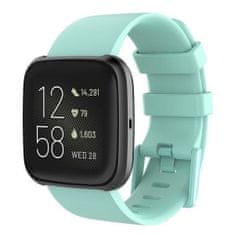 BStrap Silicone (Large) remienok na Fitbit Versa / Versa 2, light teal