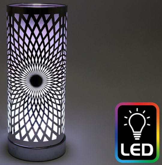 Sifcon Aromalampa s LED podsvietením KALEIDOSKOP, 25,5 cm