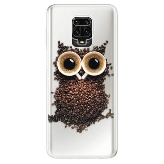 iSaprio Silikónové puzdro - Owl And Coffee pre Xiaomi Redmi Note 9 Pro