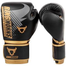 VENUM Boxerské rukavice "Charger MX", čierna/zlatá 12oz