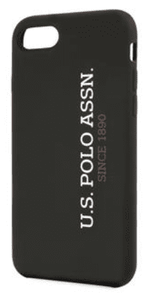 U.S. POLO ASSN. Silikonový Kryt pre iPhone 8/SE2020 Black (USHCI8SLBKV2)